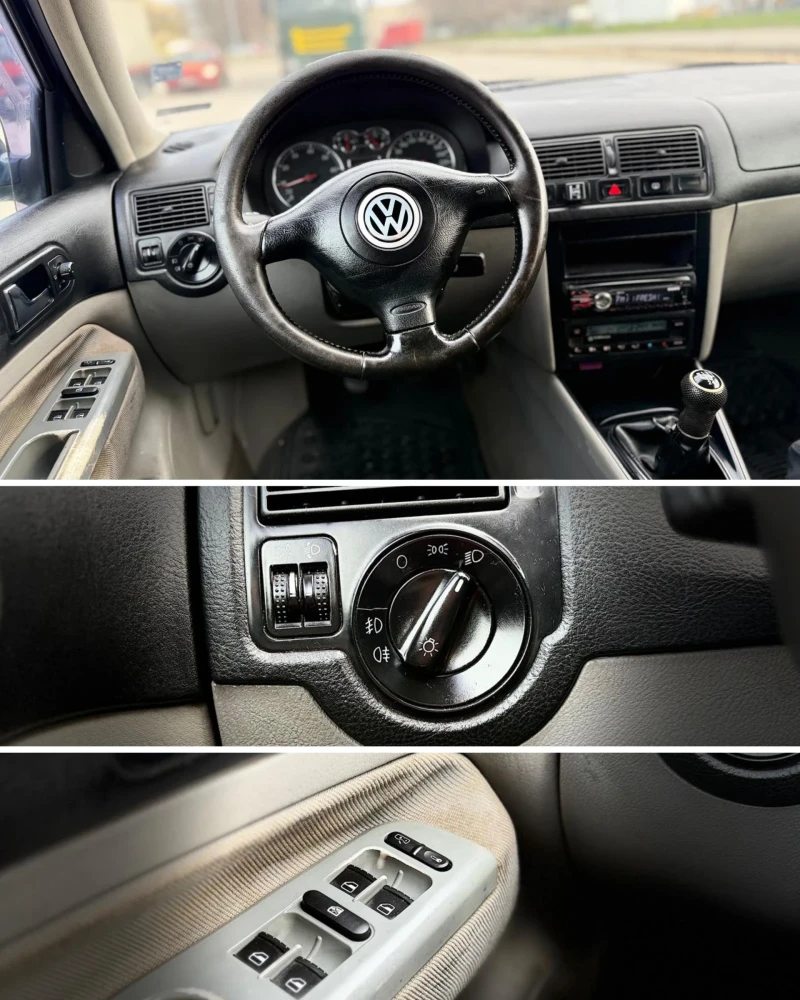 VW Golf 4 ВРАТИ+ ОБСЛУЖЕН+ 2 КОМПЛЕКТА ГУМИ+ ВСИЧКО ПЛАТЕН, снимка 12 - Автомобили и джипове - 52737019
