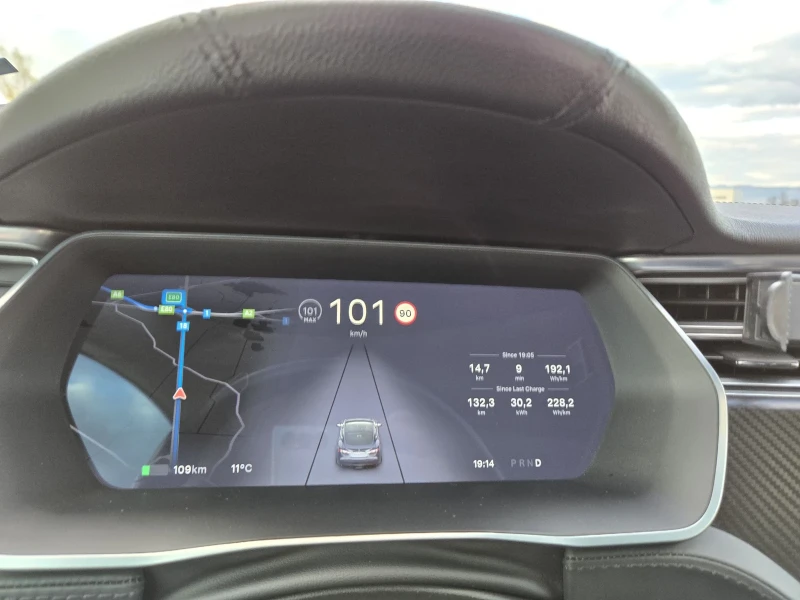 Tesla Model S Tesla P85+ PERFORMANCE , снимка 9 - Автомобили и джипове - 53181631