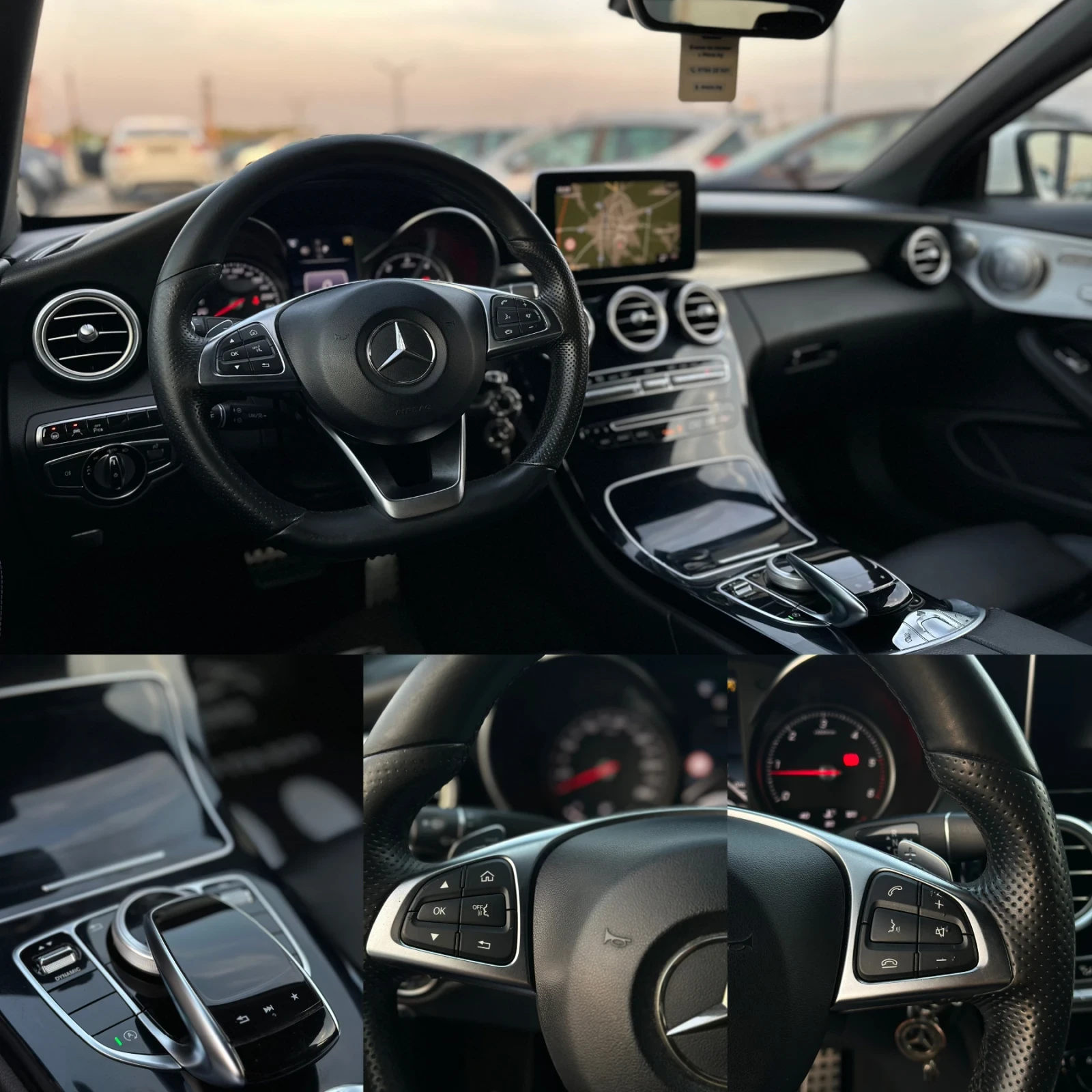 Mercedes-Benz C 220 * AMG Line* 4Matic* 9G* Cabrio* FULL*  | Mobile.bg   13