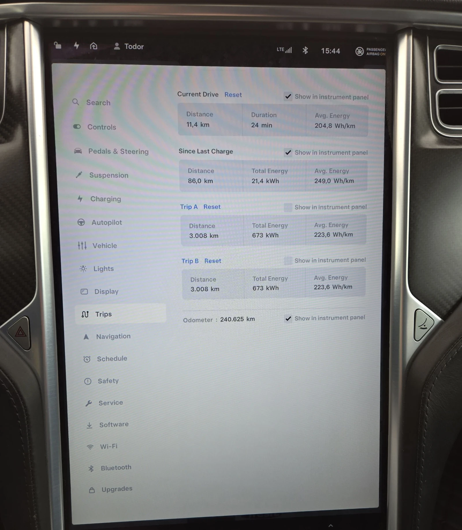 Tesla Model S Tesla P85+ PERFORMANCE  | Mobile.bg � ����������� 10