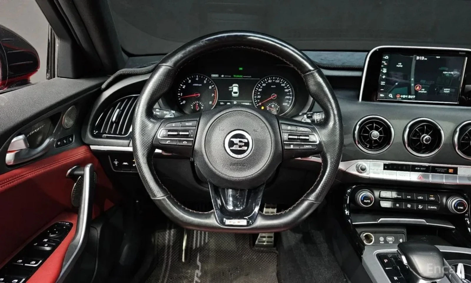 Kia Stinger 3.3i GT TURBO/AWD/ПАНОРАМА/ОБДУХВАНЕ/HEAD UP/F1/, снимка 10 - Автомобили и джипове - 53954456