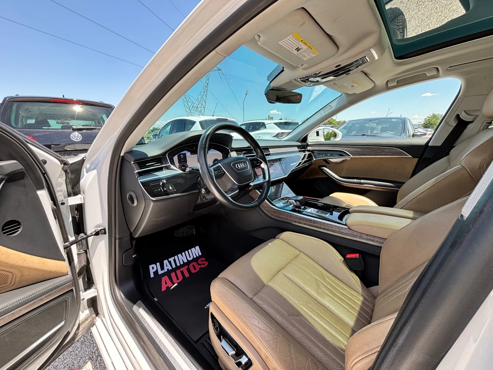 Audi A8 LONG/S-LINE/4X4/BANG&OLUFSEN/PANO/NAVI/ОБДУХ/FULL, снимка 5 - Автомобили и джипове - 55298364