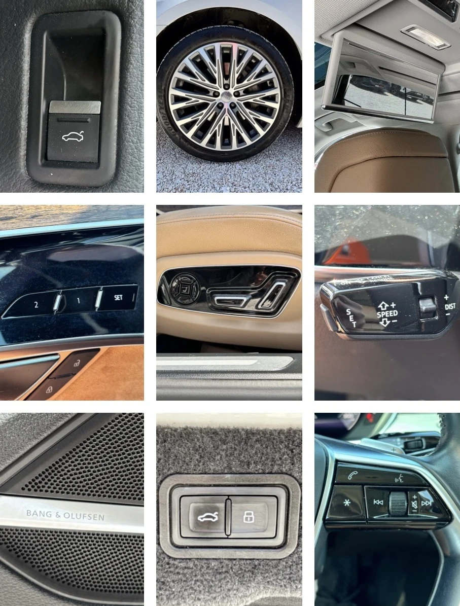Audi A8 LONG/S-LINE/4X4/BANG&OLUFSEN/PANO/NAVI/ОБДУХ/FULL, снимка 13 - Автомобили и джипове - 55298364