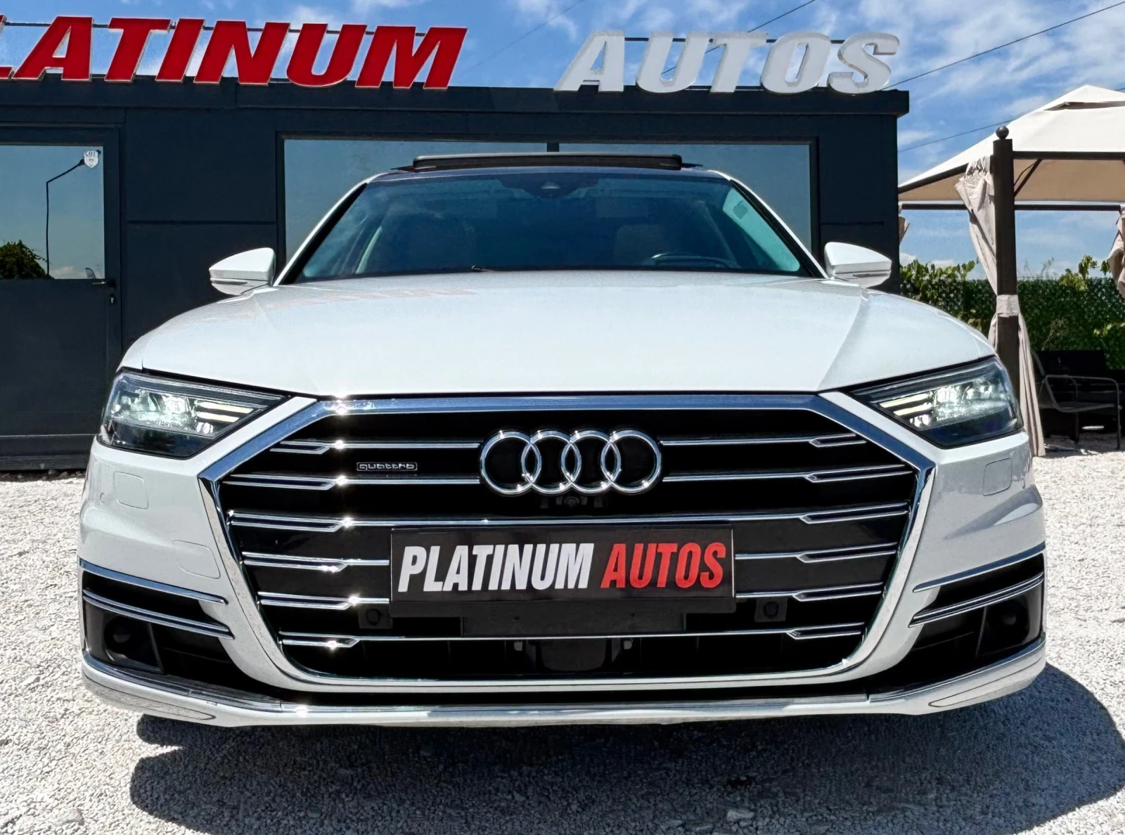 Audi A8 LONG/S-LINE/4X4/BANG&OLUFSEN/PANO/NAVI/ОБДУХ/FULL, снимка 2 - Автомобили и джипове - 55298364