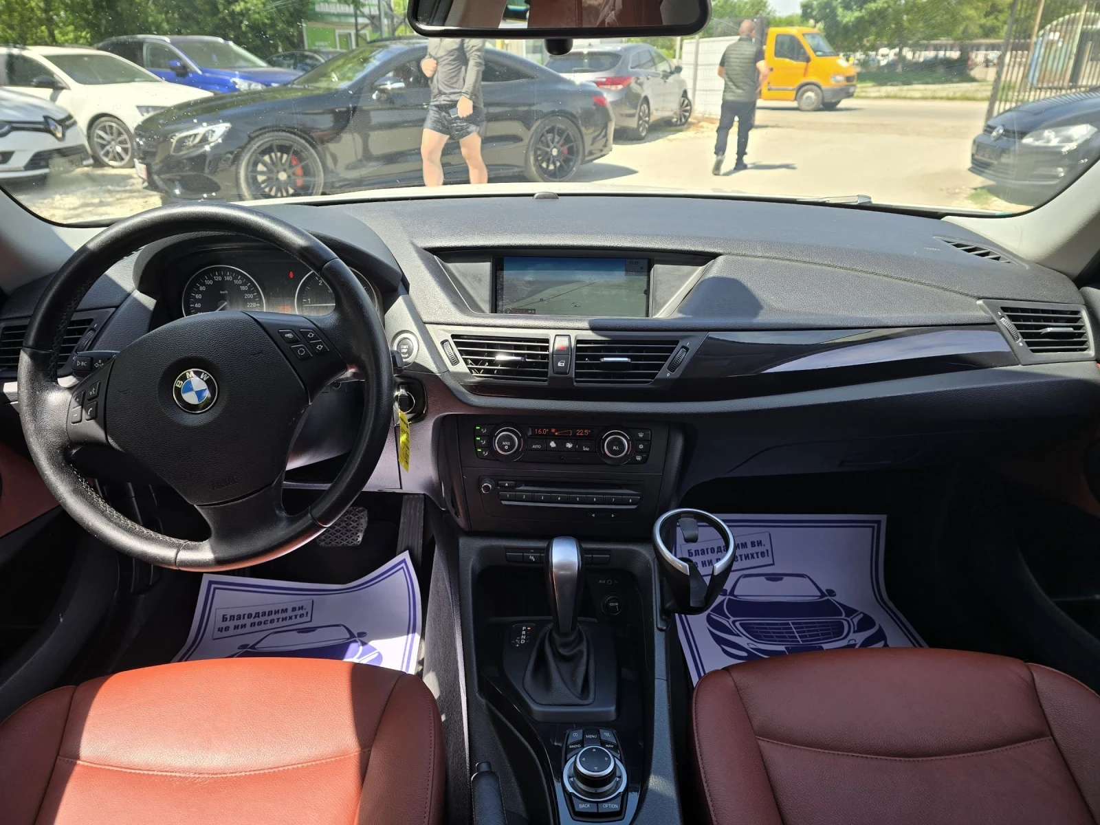 BMW X1 2.0D 143к.с sdrive Кожа Камера , снимка 15 - Автомобили и джипове - 54602512