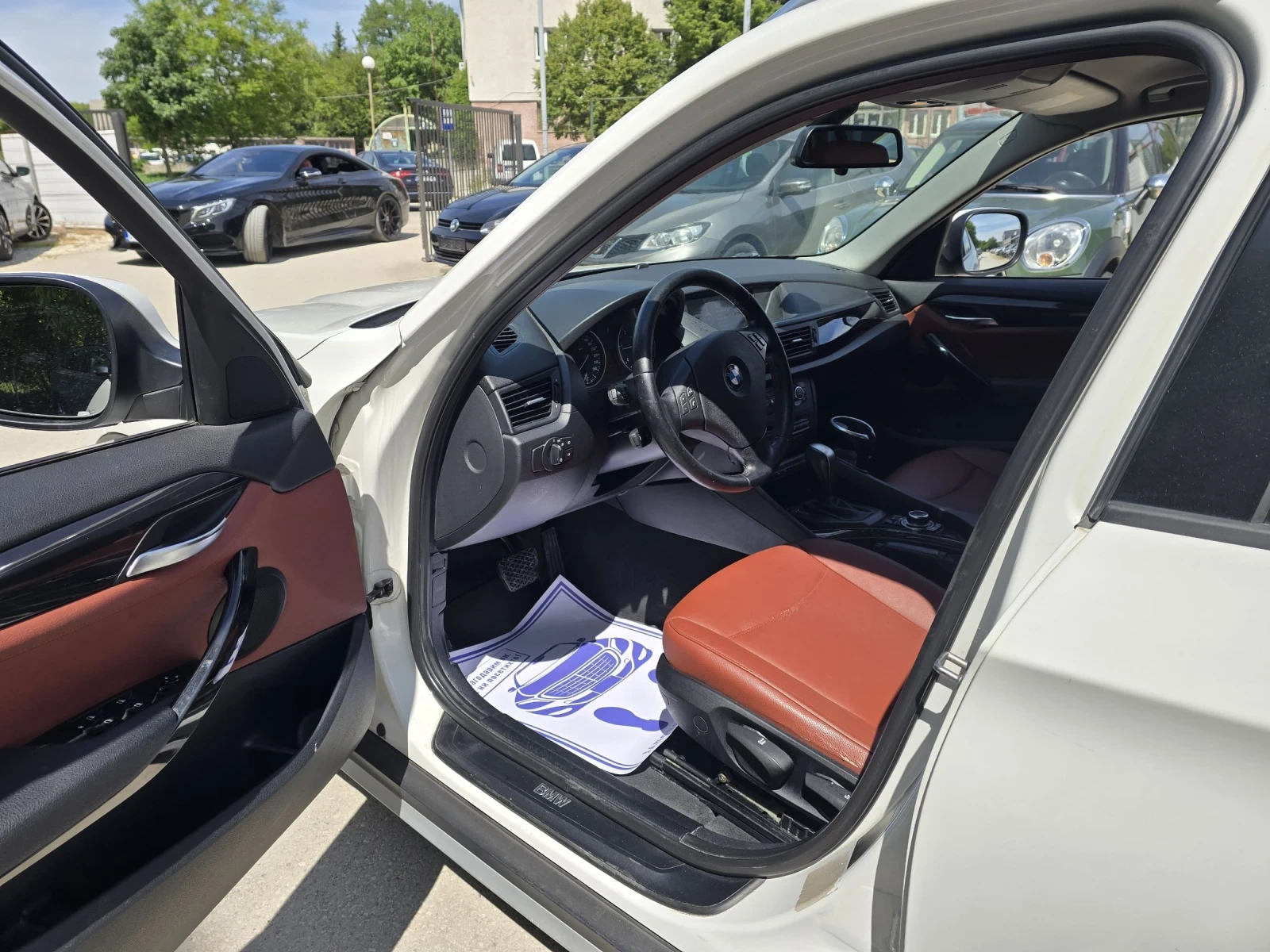 BMW X1 2.0D 143к.с sdrive Кожа Камера , снимка 10 - Автомобили и джипове - 54602512