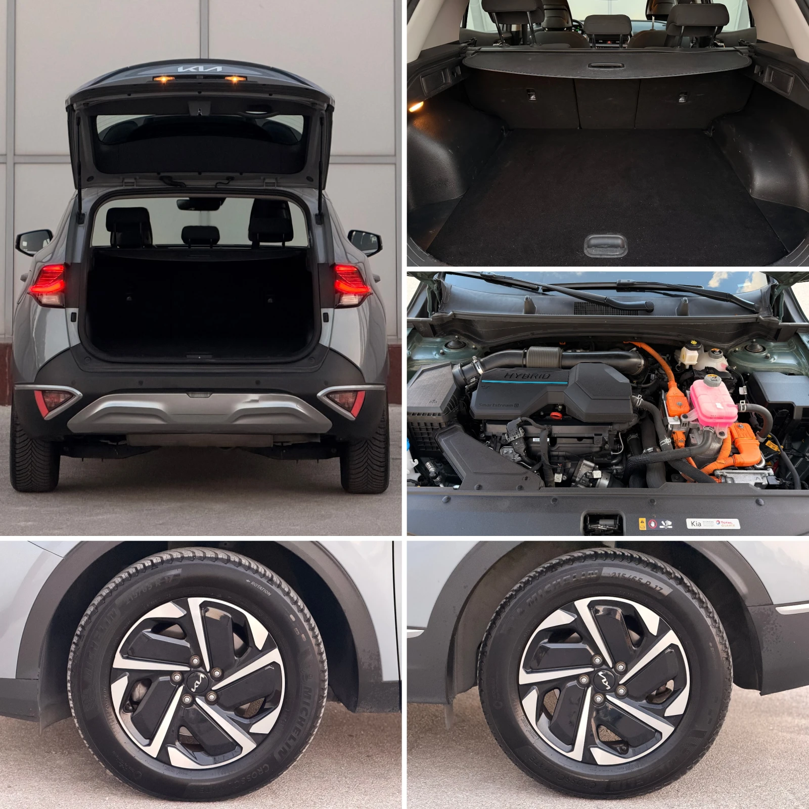 Kia Sportage - 1.6 T-GDi - Hybrid - 230к.с. - Navi - LED -, снимка 15 - Автомобили и джипове - 55533723