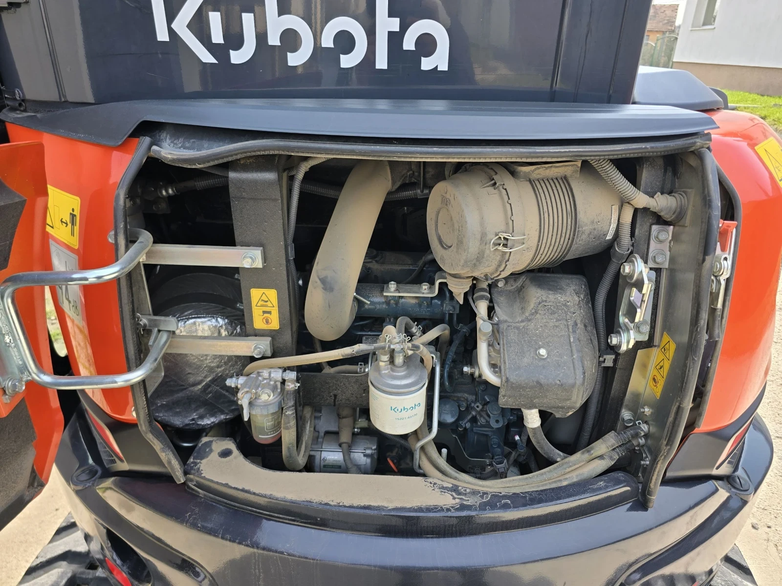Багер Kubota U36 650м/ч 2020г. Като НОВ ! ! - изображение 9