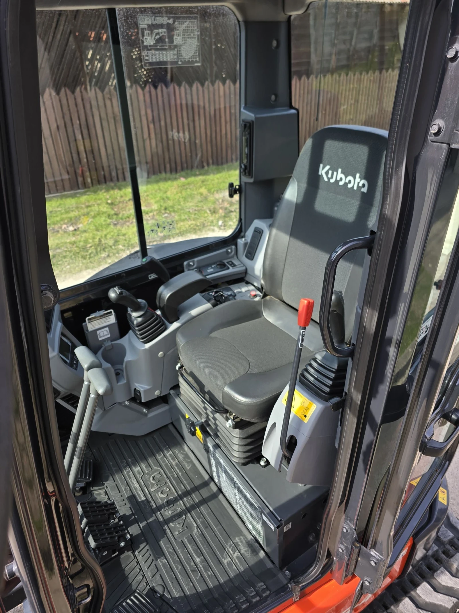 Багер Kubota U36 650м/ч 2020г. Като НОВ ! ! - изображение 5