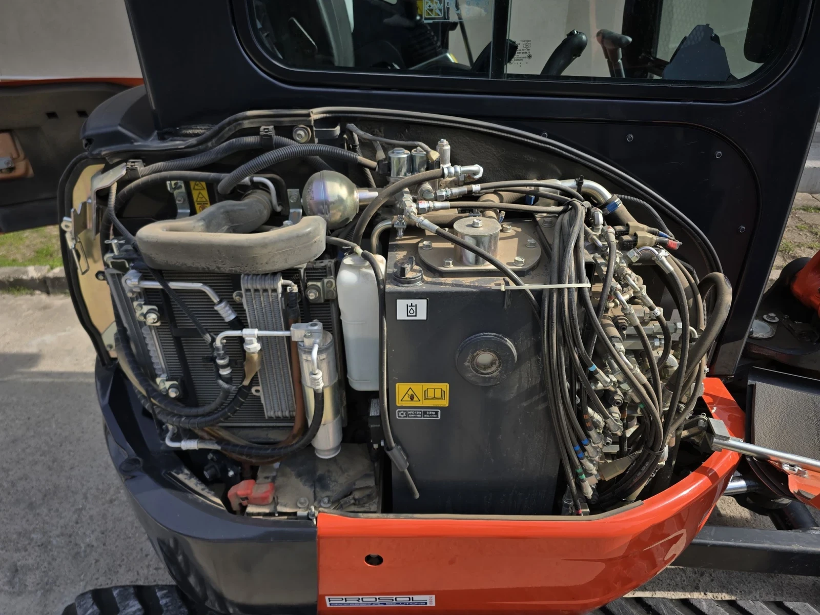 Багер Kubota U36 650м/ч 2020г. Като НОВ ! ! - изображение 10