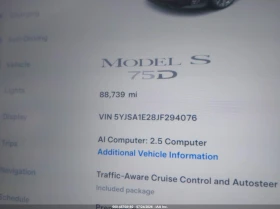 Tesla Model S 2018 TESLA MODEL S 100D75DP100D, снимка 12