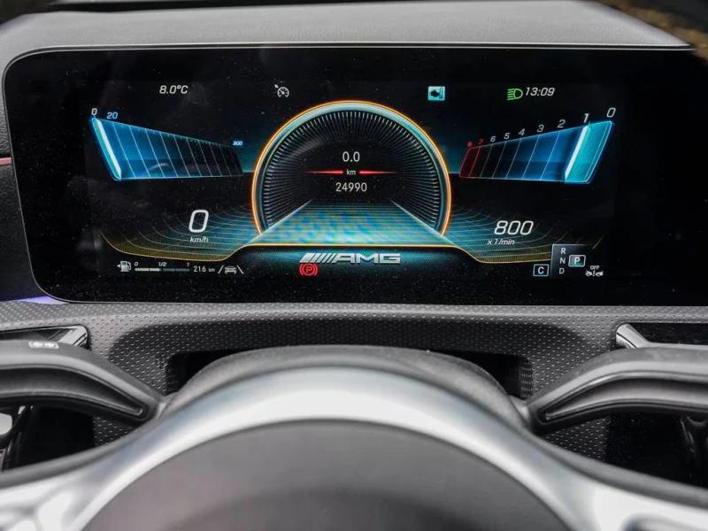 Mercedes-Benz A45 AMG S/421HP/4M/MBUX/NIGHT/CPLAY/CAM/LED/963f, снимка 8 - Автомобили и джипове - 52707751