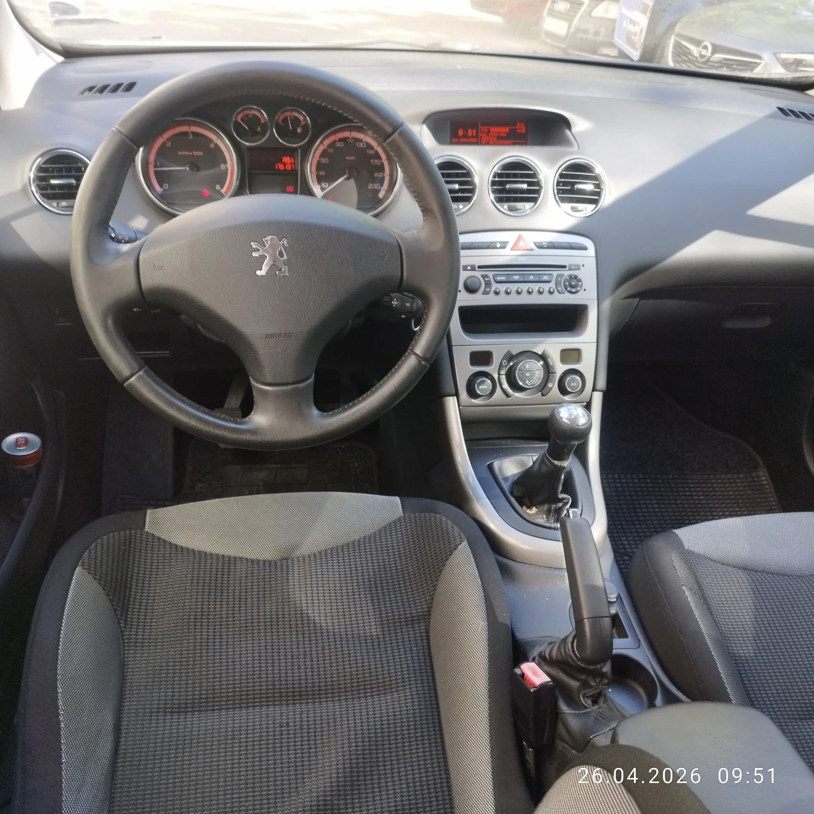 Peugeot 308  HDI, снимка 7 - Автомобили и джипове - 54284829