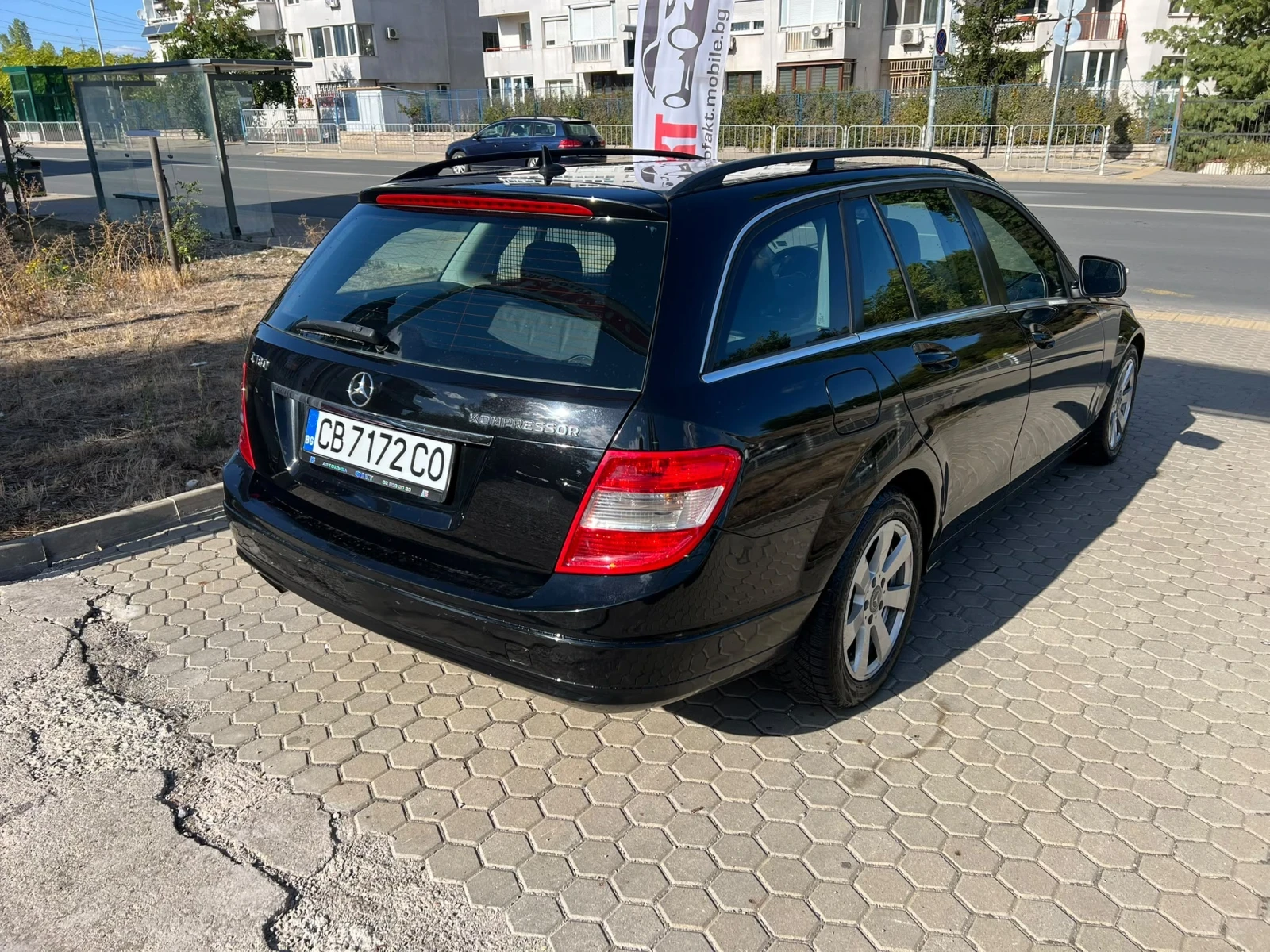 Mercedes-Benz C 180 1.8i/РЕГИСТРИРАН, снимка 4 - Автомобили и джипове - 56314063