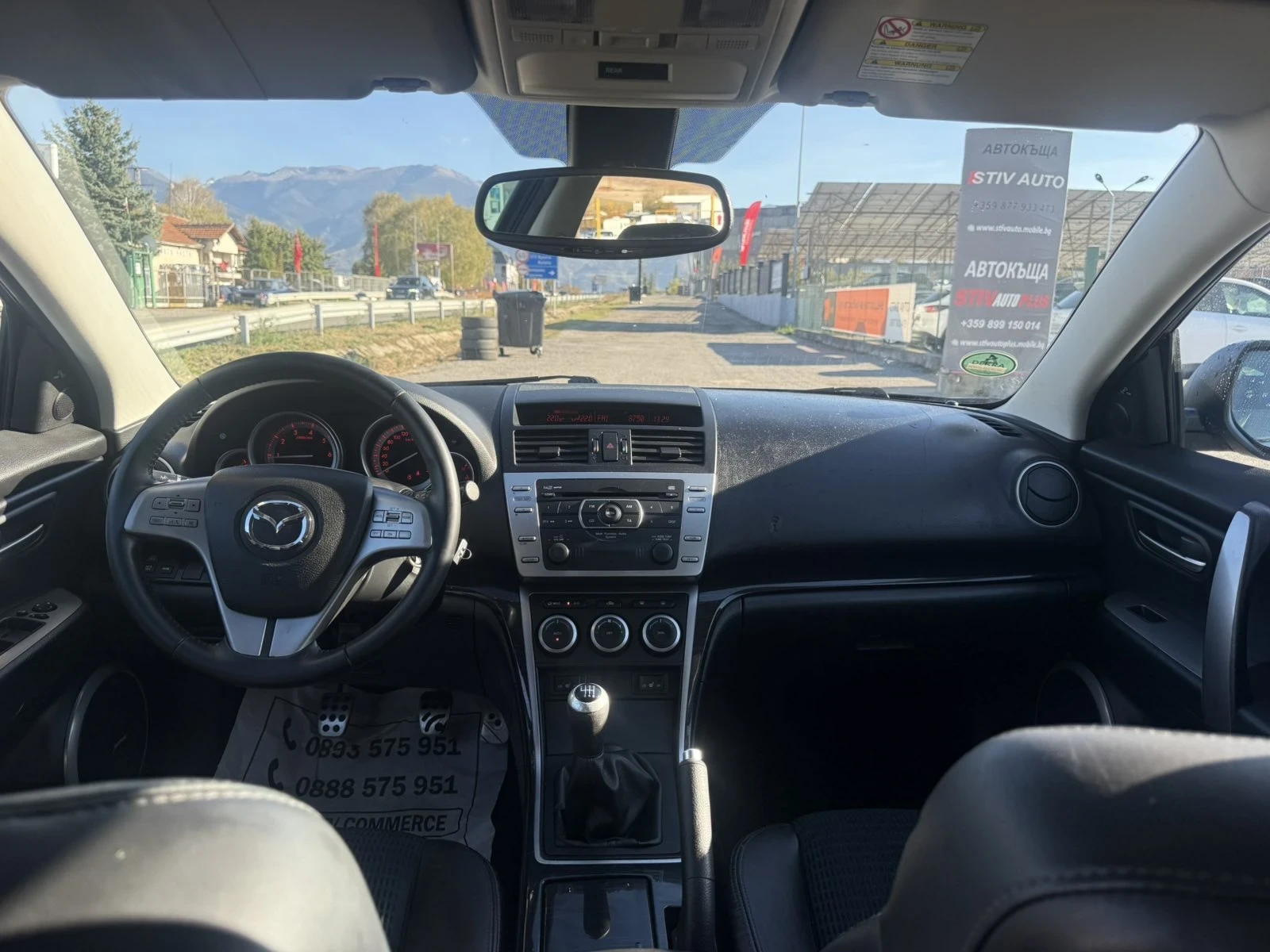 Mazda 6 2.5 Benzin, снимка 12 - Автомобили и джипове - 56636486