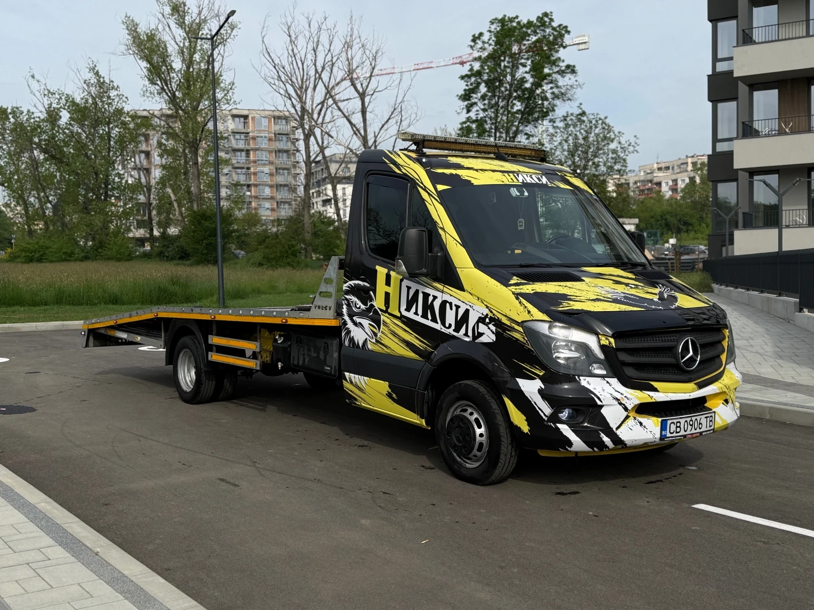 Mercedes-Benz Sprinter 518 518 V6 Специален N2 , снимка 3 - Бусове и автобуси - 54462185
