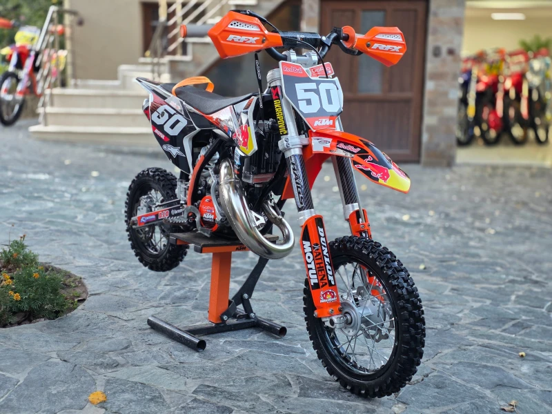 Ktm SX 50 АВТИМАТИК/КАТО НОВ/ ЛИЗИНГ, снимка 3 - Мотоциклети и мототехника - 51762239
