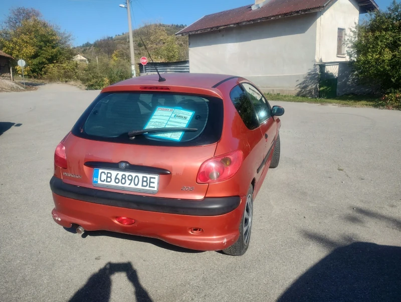 Peugeot 206, снимка 2 - Автомобили и джипове - 47655185