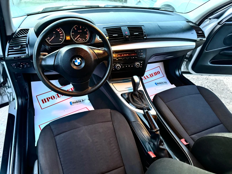 BMW 120 2.0D 177HP AVTOMAT FACELIFT KLIMA 2010G, снимка 11 - Автомобили и джипове - 52852226