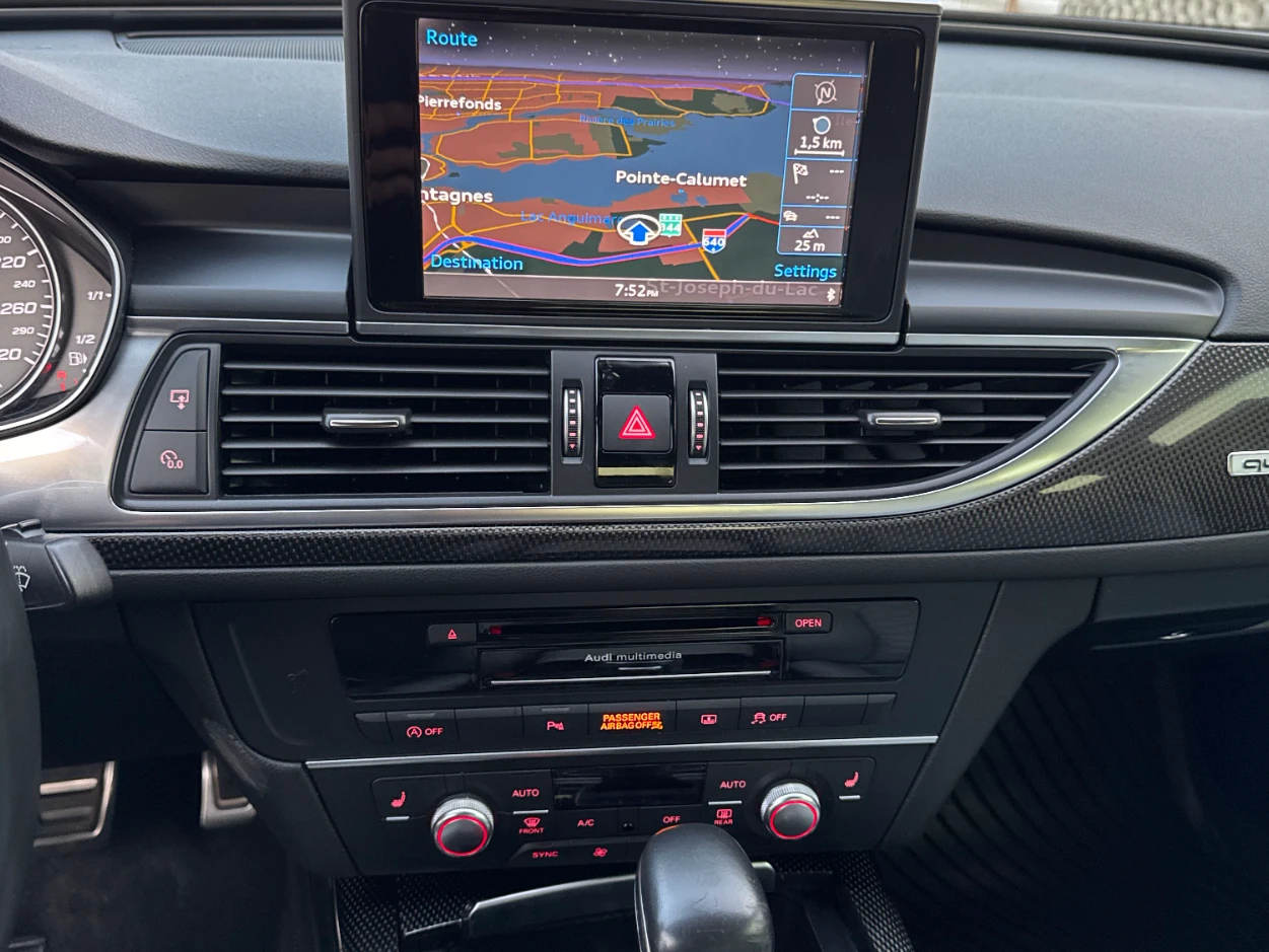 Audi S6 CARBON* HEADUP* М.ТОЧКА* ПОДГРЕВ* CARPLAY - изображение 9