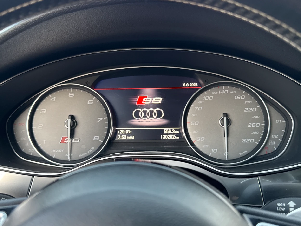 Audi S6 CARBON* HEADUP* М.ТОЧКА* ПОДГРЕВ* CARPLAY - изображение 8
