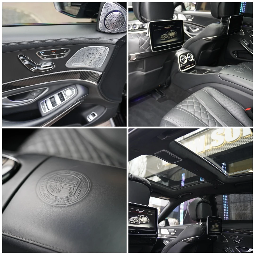 Mercedes-Benz S 63 AMG Long 4Matic BRABUS Optic, снимка 12 - Автомобили и джипове - 53593918