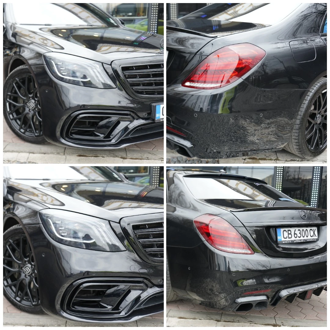 Mercedes-Benz S 63 AMG Long 4Matic BRABUS Optic, снимка 7 - Автомобили и джипове - 53593918