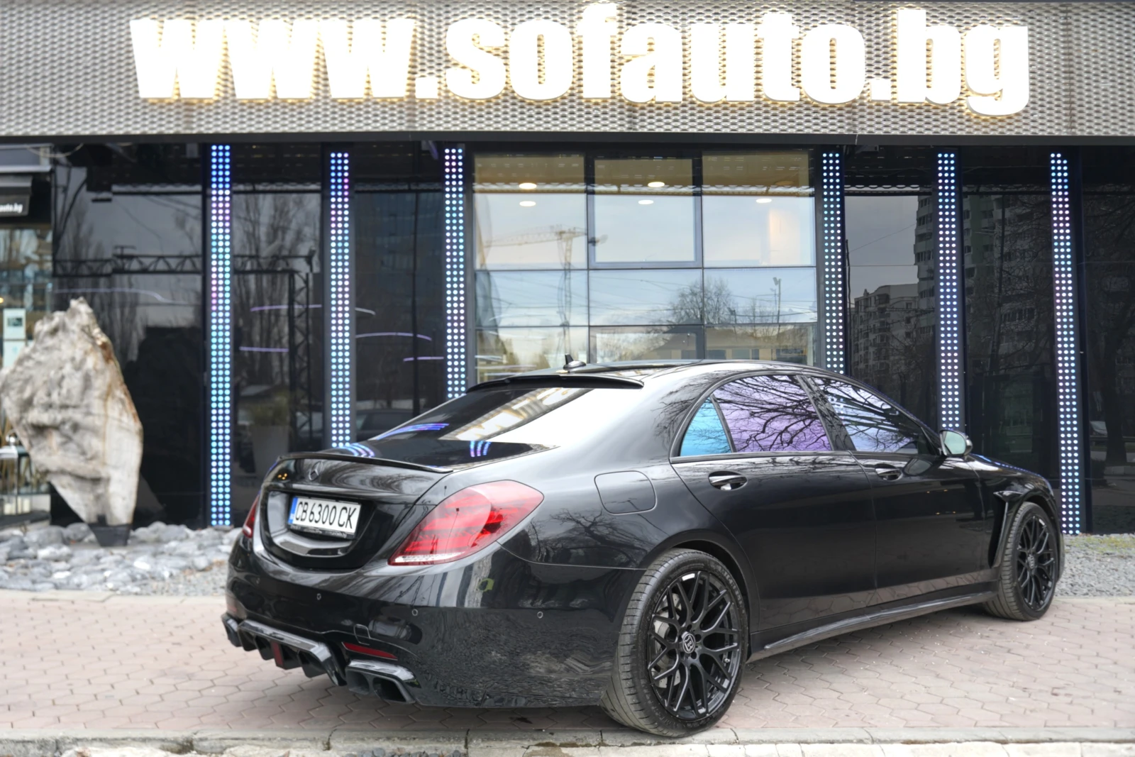 Mercedes-Benz S 63 AMG Long 4Matic BRABUS Optic, снимка 6 - Автомобили и джипове - 53593918