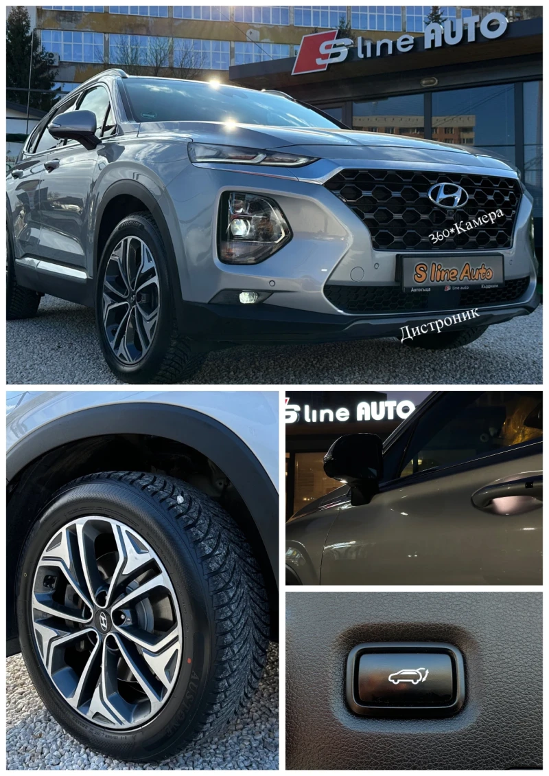 Hyundai Santa fe Premium* 4WD* Панорама* 360-камера* Krell* Led* , снимка 16 - Автомобили и джипове - 48260088