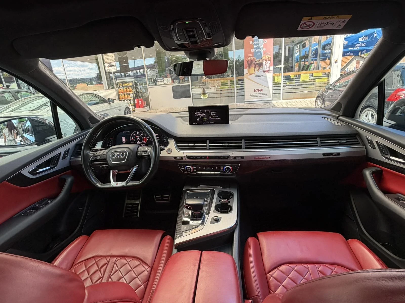 Audi SQ7 4 0TDI, 435кс, 18г.7мес.КАТО НОВА., снимка 11 - Автомобили и джипове - 55423284