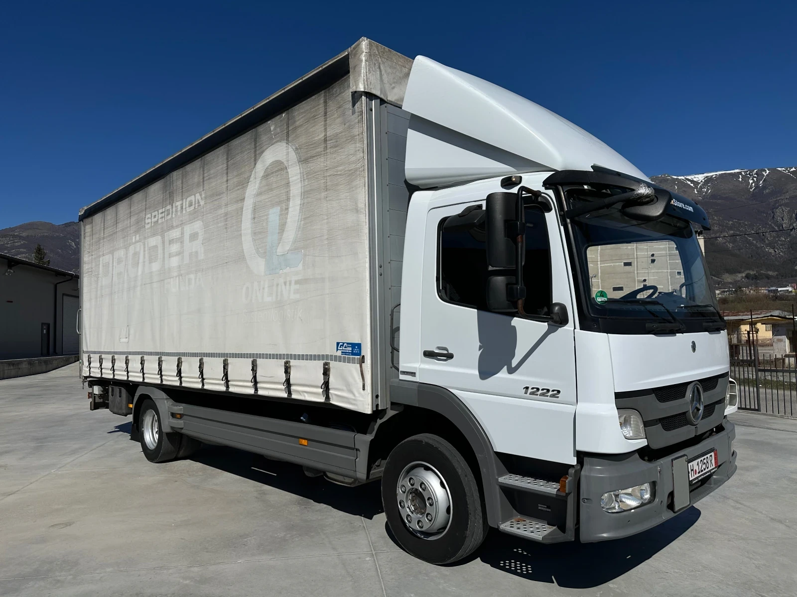 Mercedes-Benz Atego 1222* Щора* Климатик* Топ състояние. - изображение 3