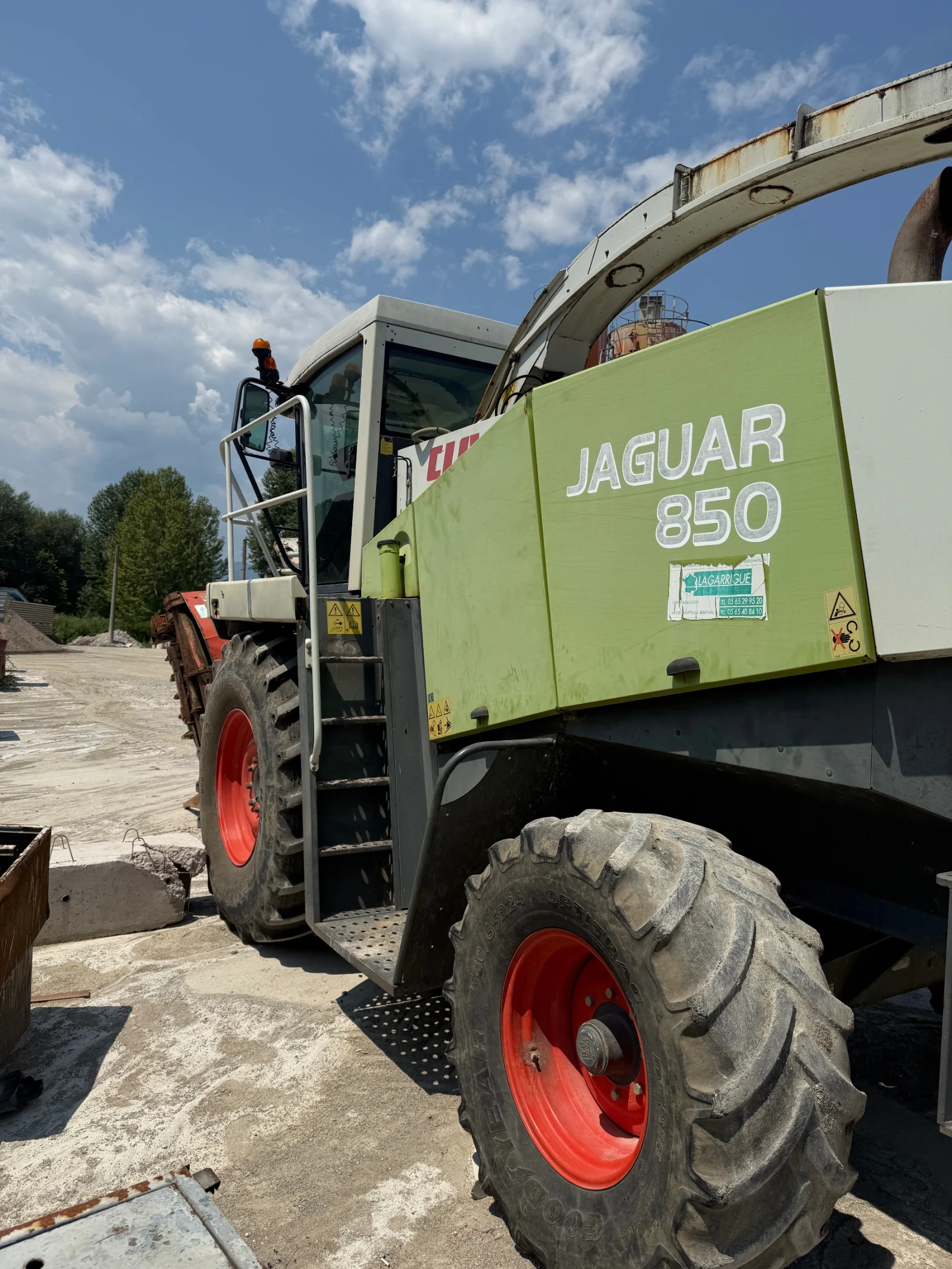Комбайн Claas Jaguar 850 - изображение 3