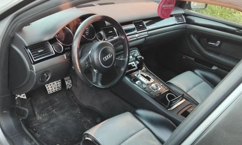 Audi A8 4.0TDI= TOP САМО НА ЧАСТИ ПОДРЕВ-ОБДУХВАНЕ-МАСАЖ= , снимка 6 - Автомобили и джипове - 49376976