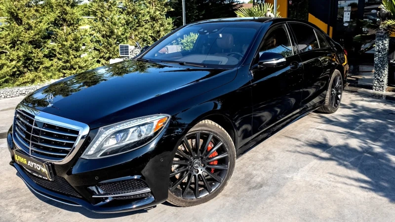 Mercedes-Benz S 550 LONG 4MATIC ПАНОРАМА ТАВАН MAYBACH ЛИЗИНГ 100%, снимка 5 - Автомобили и джипове - 51388177