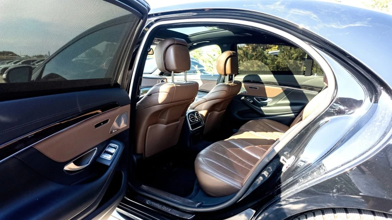 Mercedes-Benz S 550 LONG 4MATIC ПАНОРАМА ТАВАН MAYBACH ЛИЗИНГ 100%, снимка 16 - Автомобили и джипове - 51388177