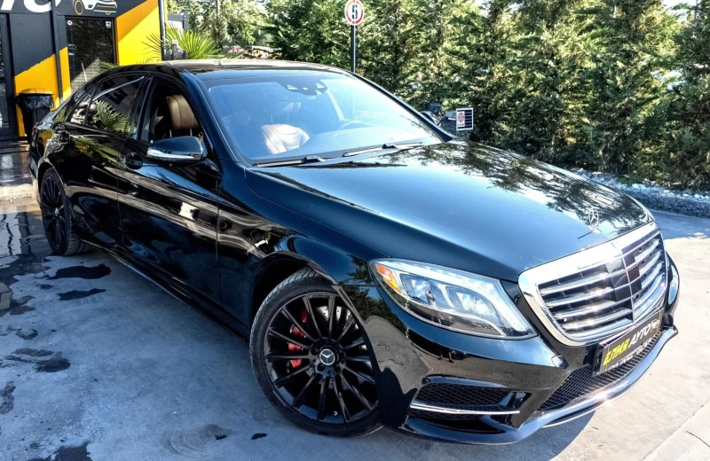 Mercedes-Benz S 550 LONG 4MATIC ПАНОРАМА ТАВАН MAYBACH ЛИЗИНГ 100%, снимка 2 - Автомобили и джипове - 51388177