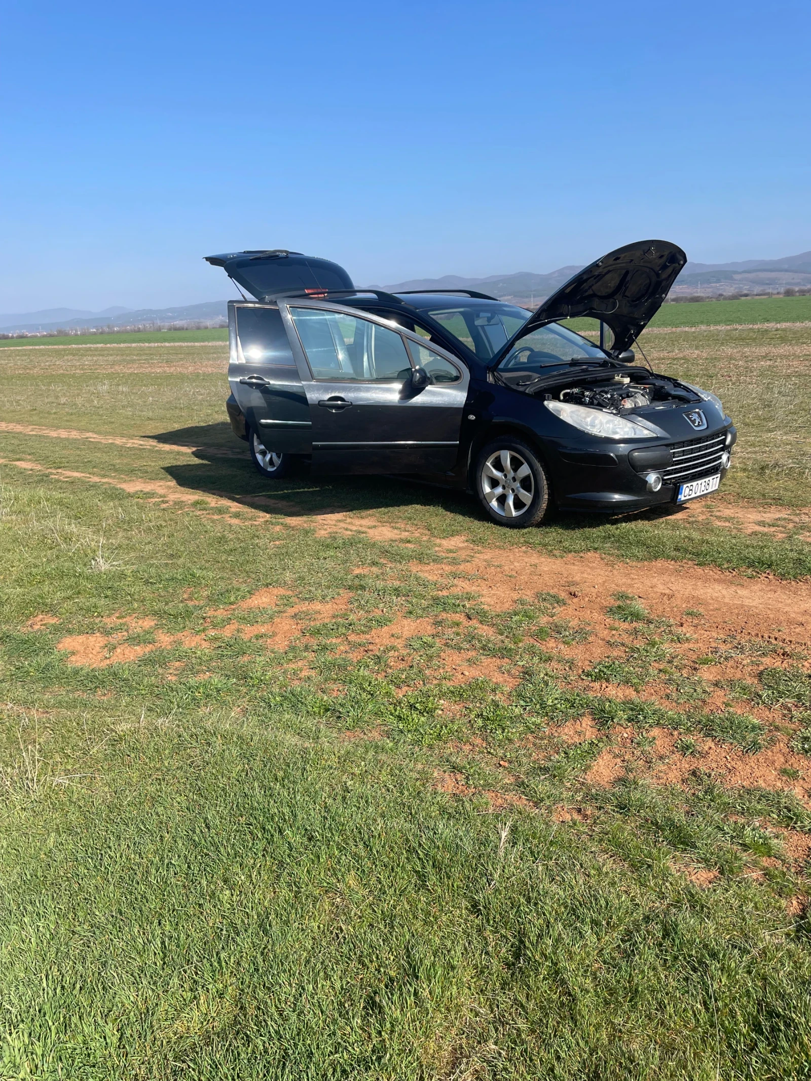 Peugeot 307 1.6HDI, снимка 6 - Автомобили и джипове - 53787049