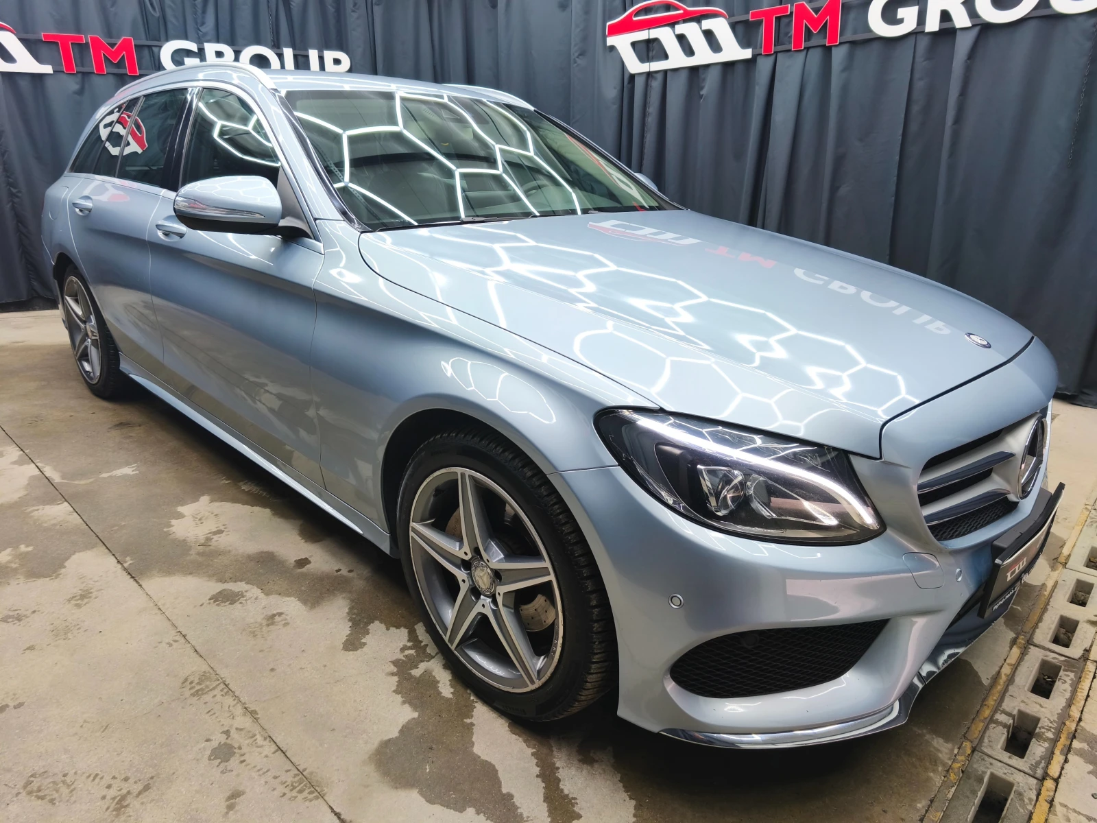 Mercedes-Benz C 220 CDI Automatic * AMG* 170k.c Euro6B, снимка 3 - Автомобили и джипове - 53898816