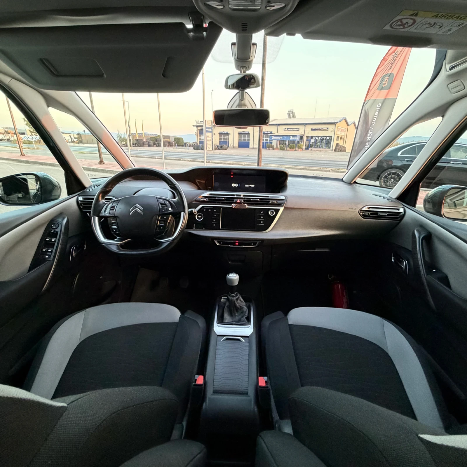 Citroen C4 Picasso 2.0HDI-136к.с.Toushscreen;Keyless-Go;КАМЕРА;БЕЛГИЯ, снимка 7 - Автомобили и джипове - 56058371