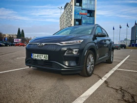 Обява за продажба на Hyundai Kona Premium 64 kWh в Гаранция, Head-Up, Кожа, Термопом ~44 800 лв. - изображение 1