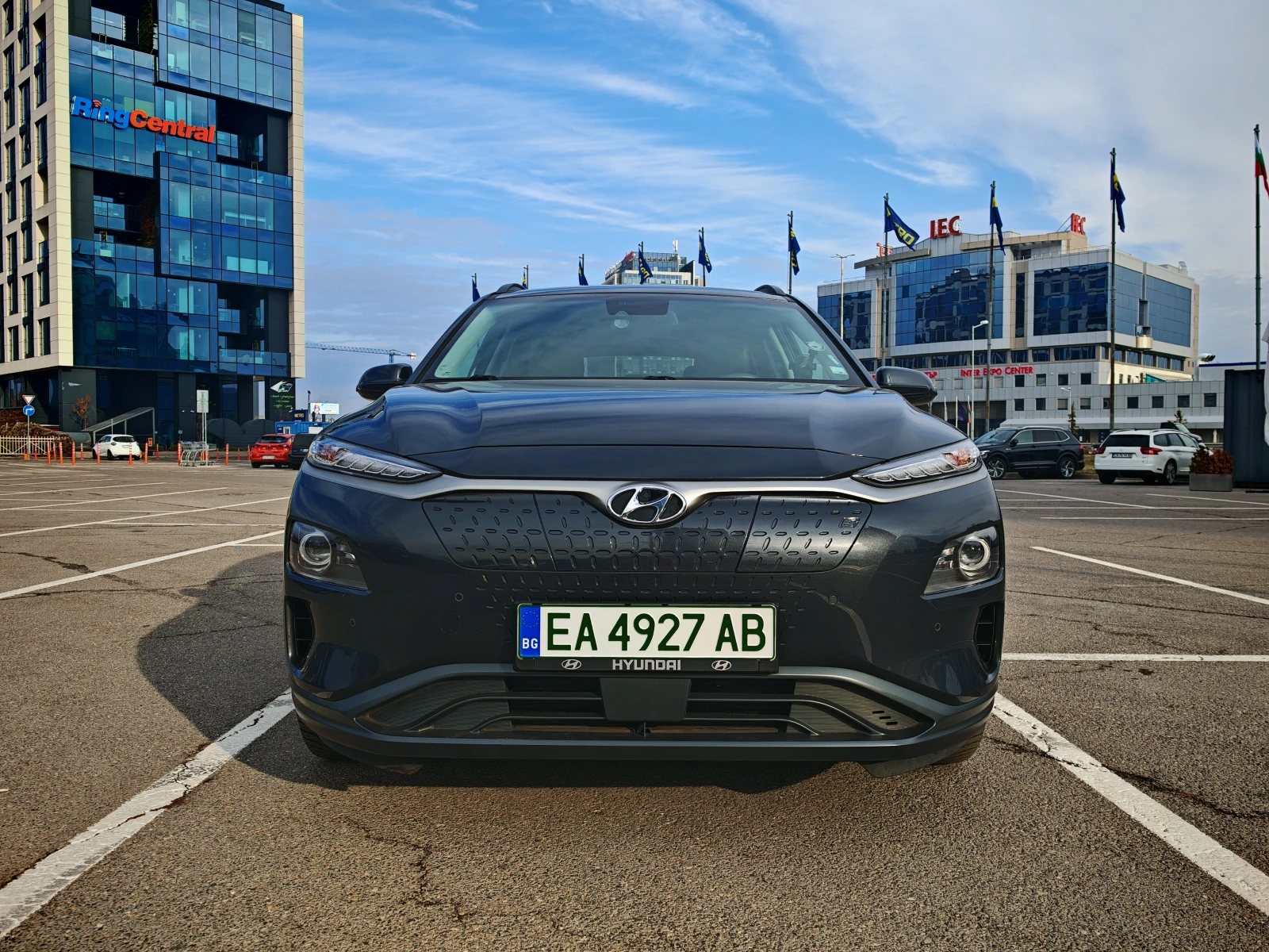 Hyundai Kona Premium 64 kWh в Гаранция, Head-Up, Кожа, Термопом - изображение 3