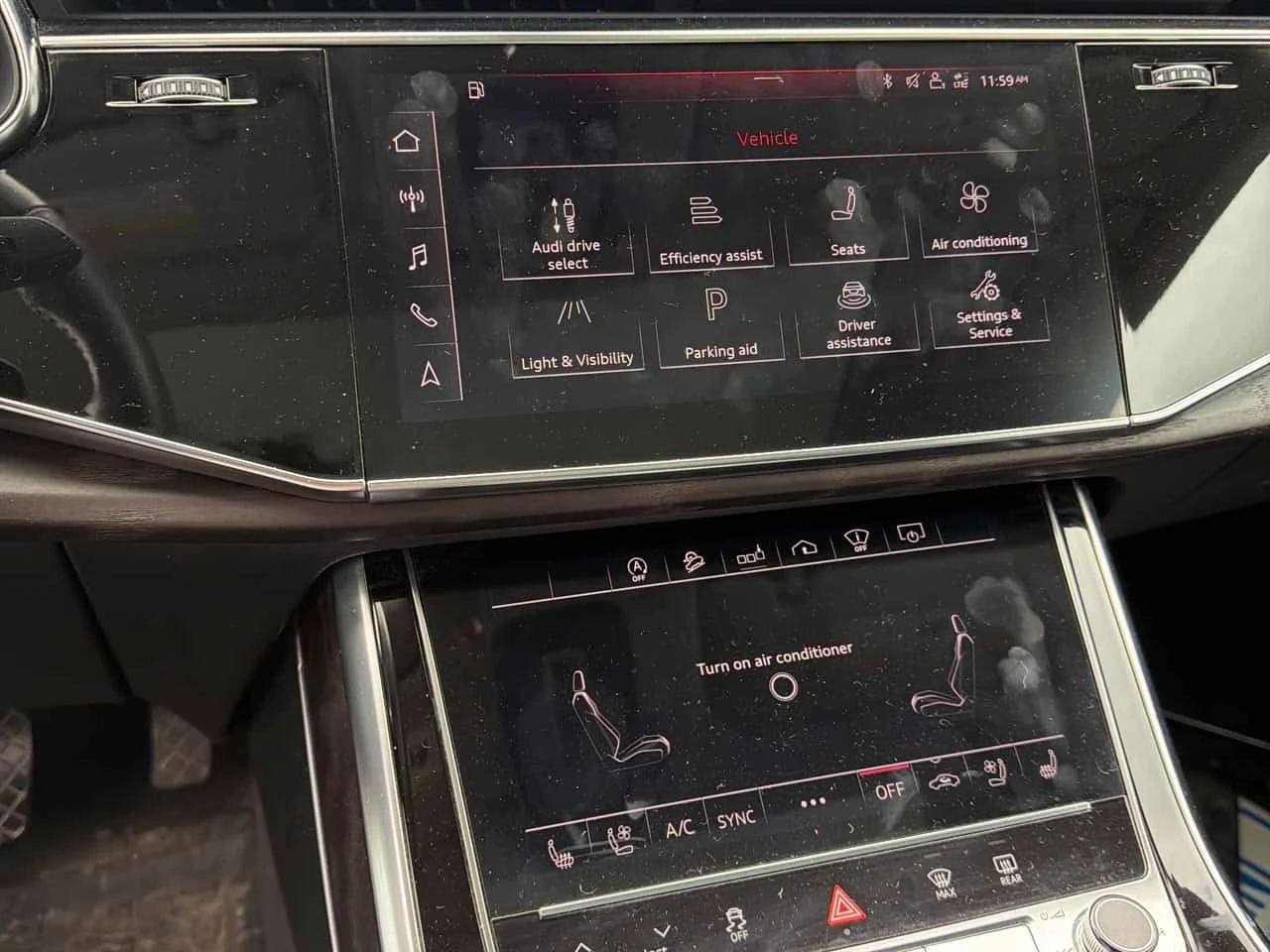 Audi Q8 Technik/ОБДУХВАНЕ/ПАНОРАМА/360 КАМЕРИ, снимка 11 - Автомобили и джипове - 54827158