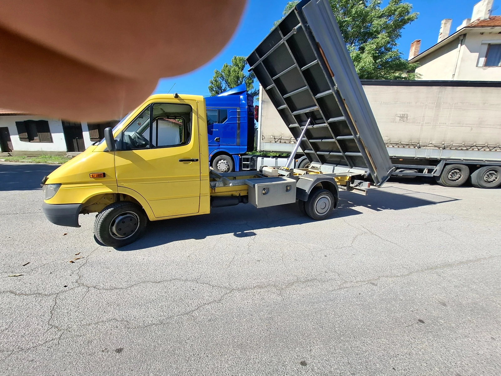 Mercedes-Benz Sprinter 416 Самосвал 2.7 CDI, снимка 11 - Бусове и автобуси - 55511255