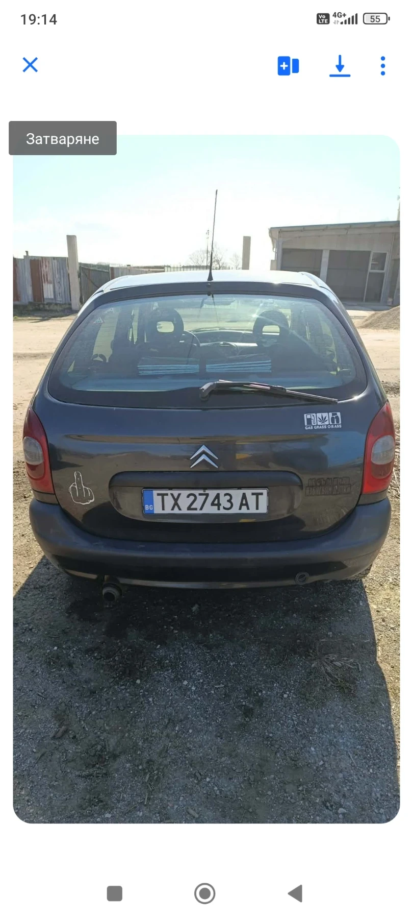 Citroen Xsara picasso, снимка 4 - Автомобили и джипове - 53712307