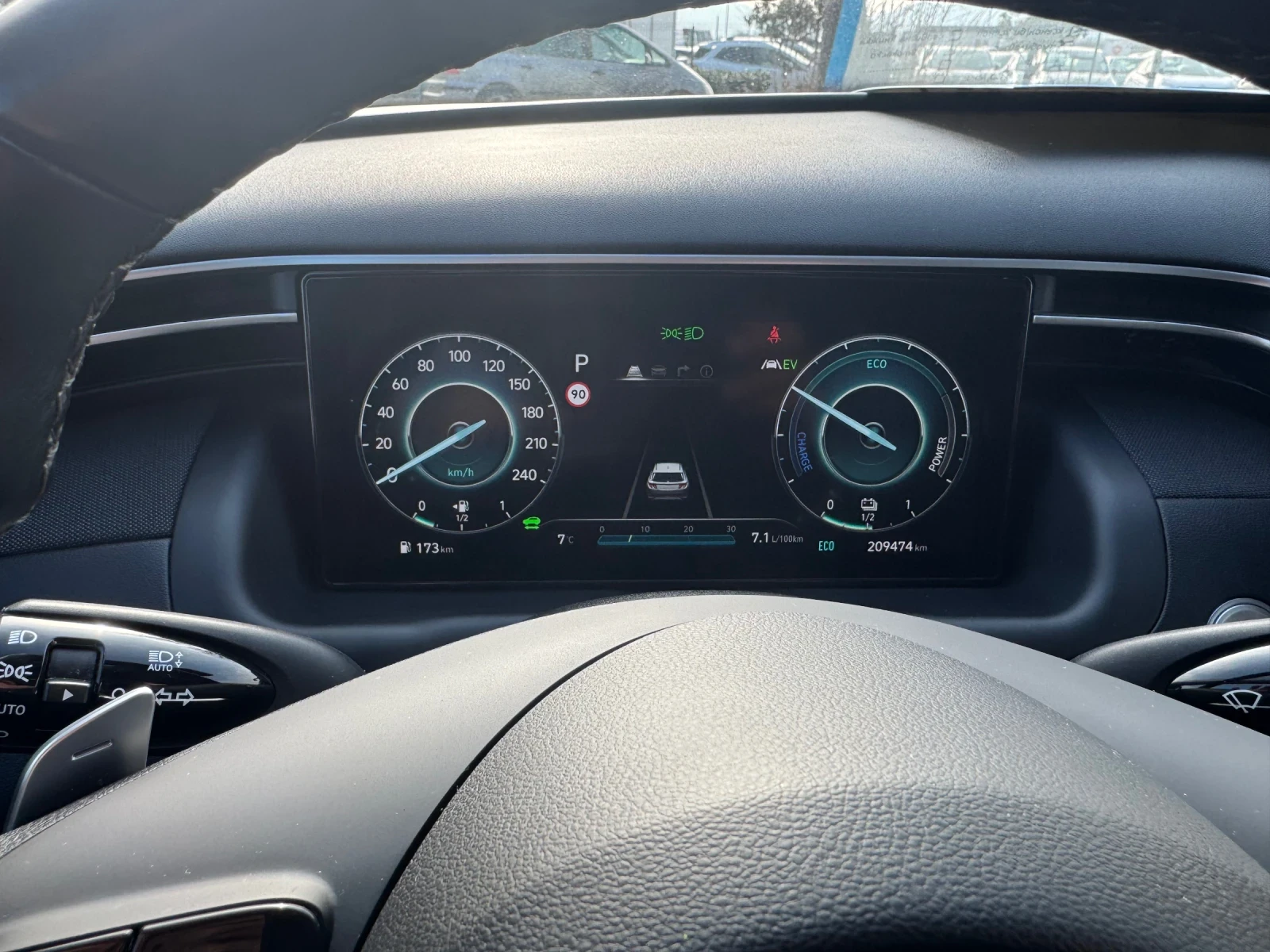 Hyundai Tucson 1.6 T-GDI HYBRID/BUSINESS | Mobile.bg � ����������� 9