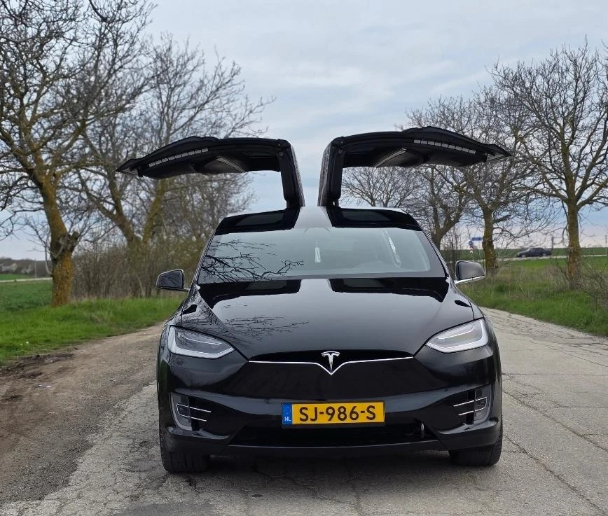 Tesla Model X X100D Европейска, снимка 8 - Автомобили и джипове - 54229125