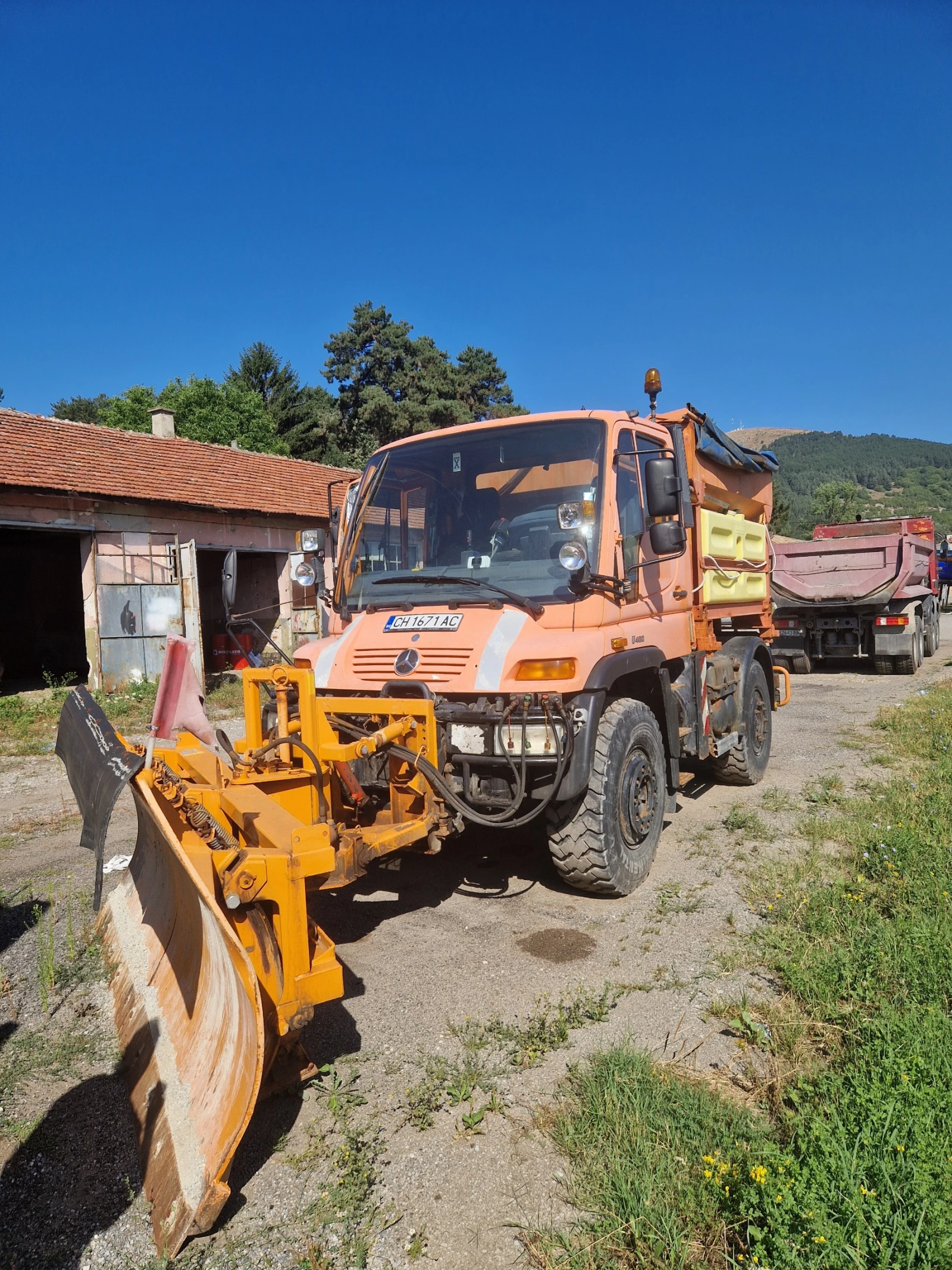Mercedes-Benz UNIMOG U400, снимка 1