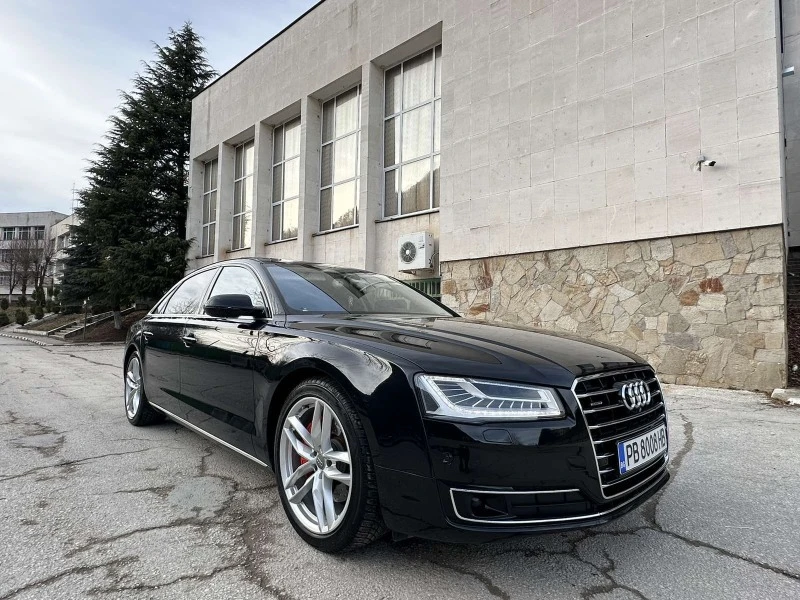 Audi A8 LONG* 155ХИЛ. КМ.* 3XTV* DISTR* MASSAGE* B&O* PANO, снимка 4 - Автомобили и джипове - 33634976