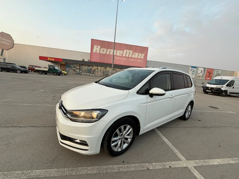 VW Touran БАРТЕР* 2.0TDI* DSG* КАМЕРА, снимка 1 - Автомобили и джипове - 48922403