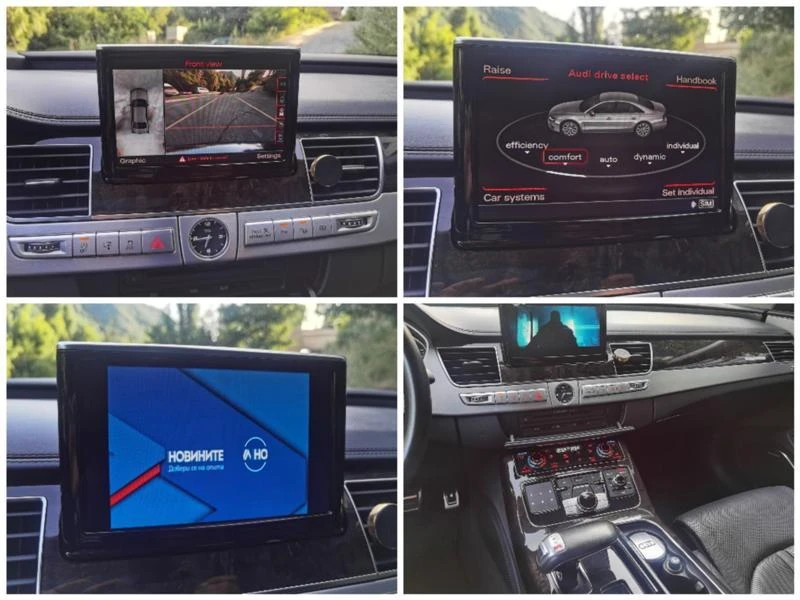 Audi A8 LONG* 155ХИЛ. КМ.* 3XTV* DISTR* MASSAGE* B&O* PANO, снимка 15 - Автомобили и джипове - 33634976